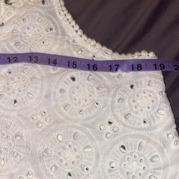 Hollister boho chic lace sleeveless muscle blouse Sz M - Picture 4 of 7